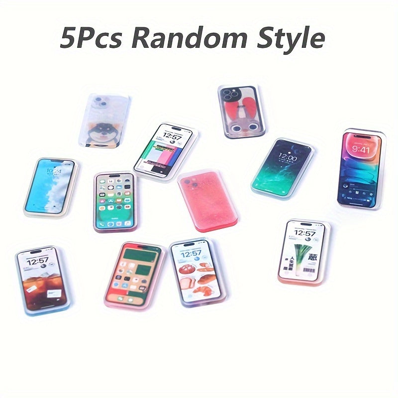Baotree 1 Set Mobile Phone Toy Dollhouse Accessory Supermarket Model