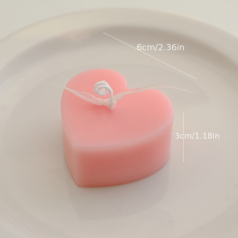 Heart Aromatherapy Candle - Wedding Heart Shaped Gift