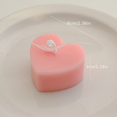 Heart Aromatherapy Candle - Wedding Heart Shaped Gift