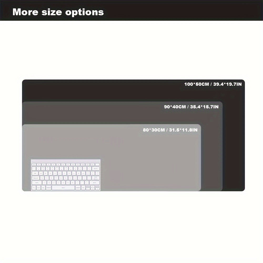 Large Size Patterned Keyboard Pad 400x900mm Non-slip Desk Mat for Games & Office