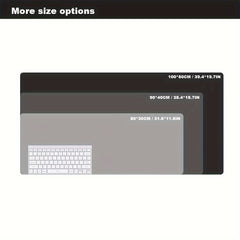 Large Size Patterned Keyboard Pad 400x900mm Non-slip Desk Mat for Games & Office