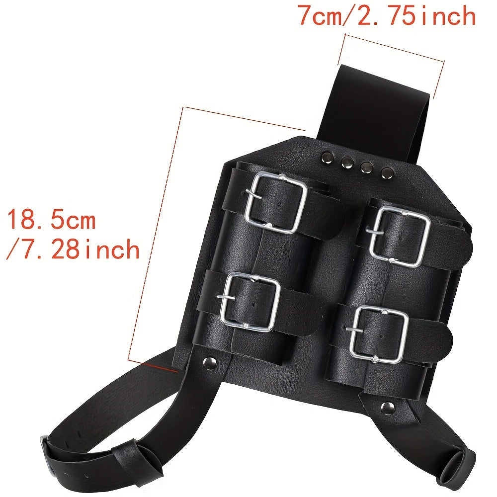 Medieval Renaissance Leather Sword Holder LARP Costume Accessory