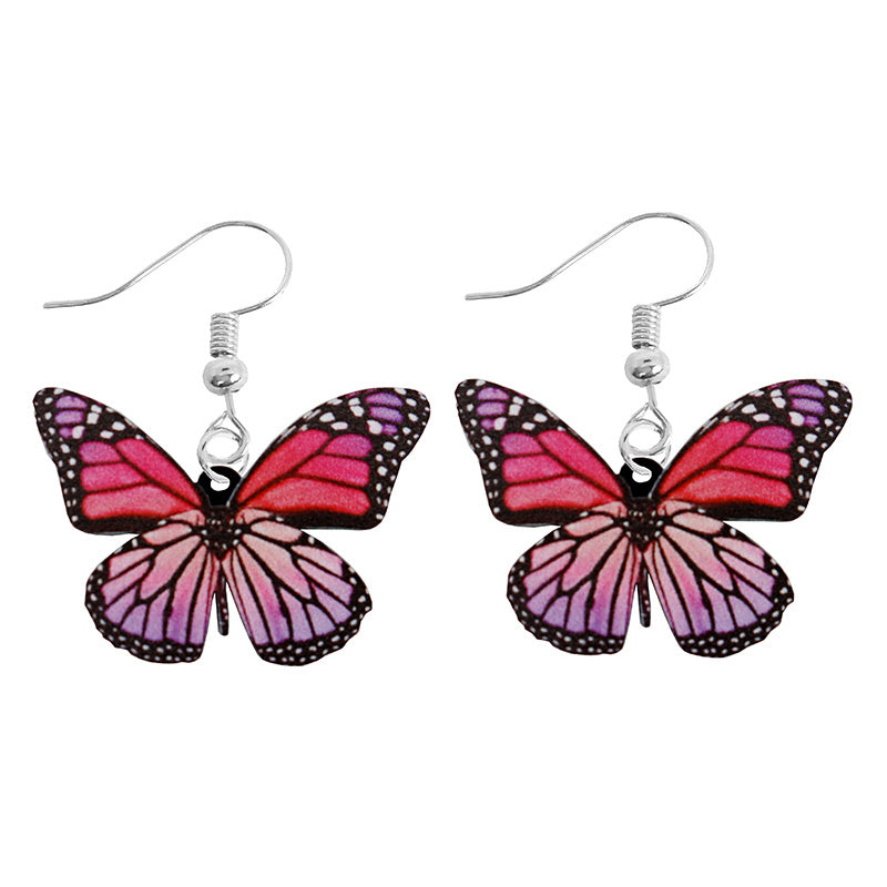 Funny Animal Dangle Earrings Acrylic Jewelry Personality Gift For Women
