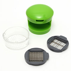 Garlic Press Kitchen Gadget - Multifunctional Garlic Peeler