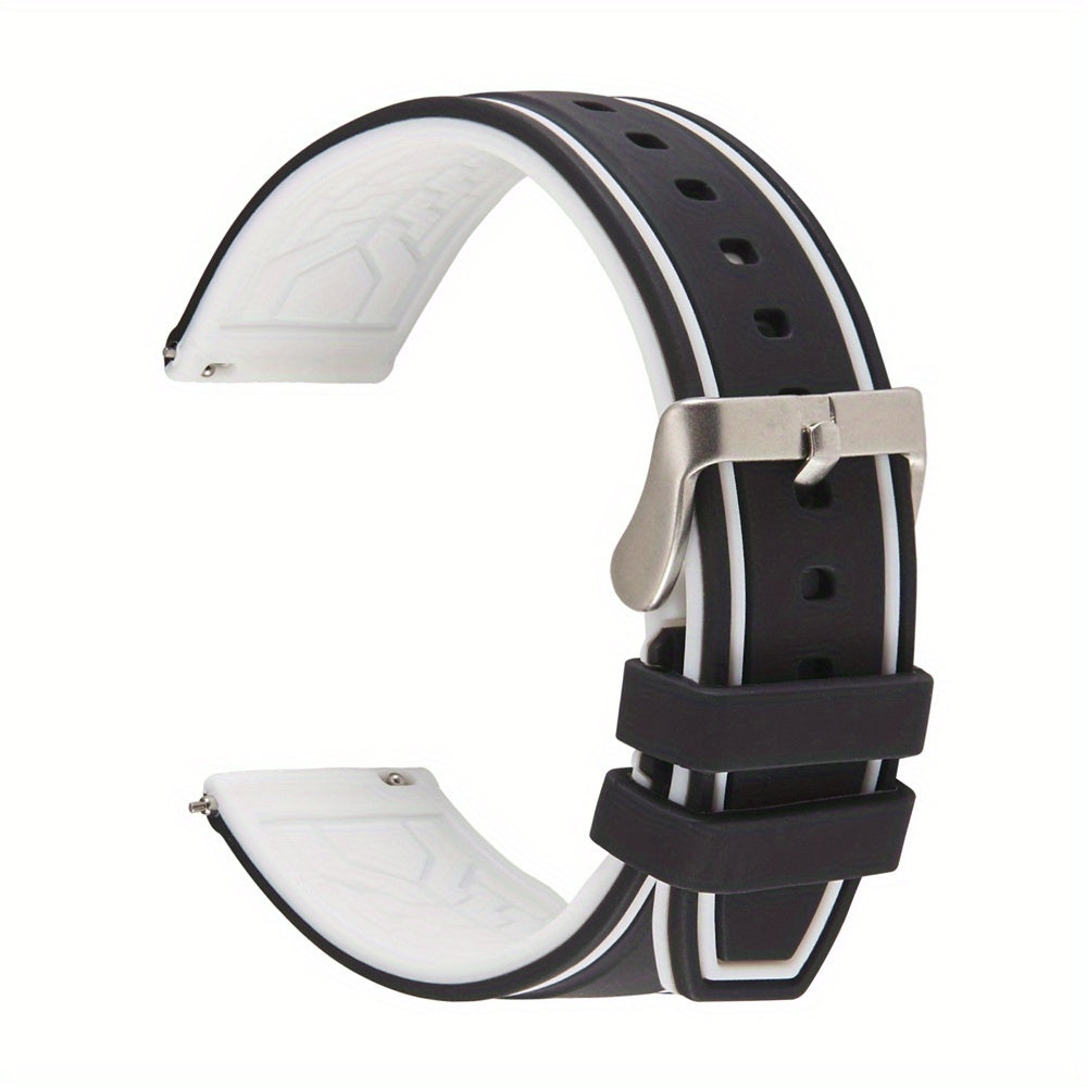 Quick Release Silicone Watch Band 20mm 22mm 24mm