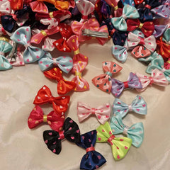 3pcs Stylish Pet Hair Clips for Small Dogs and Cats Set of Adorable Hair Bows