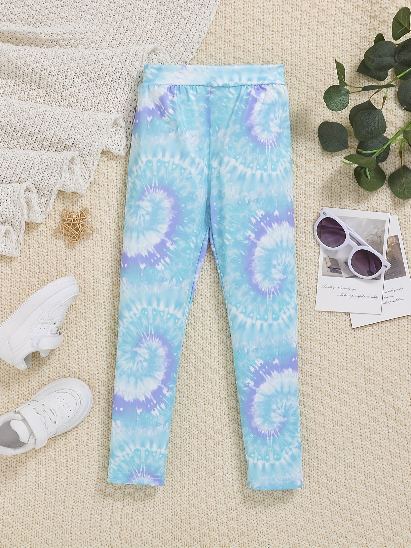 Baby Girls Tie Dye Leggings Pants for Spring Autumn