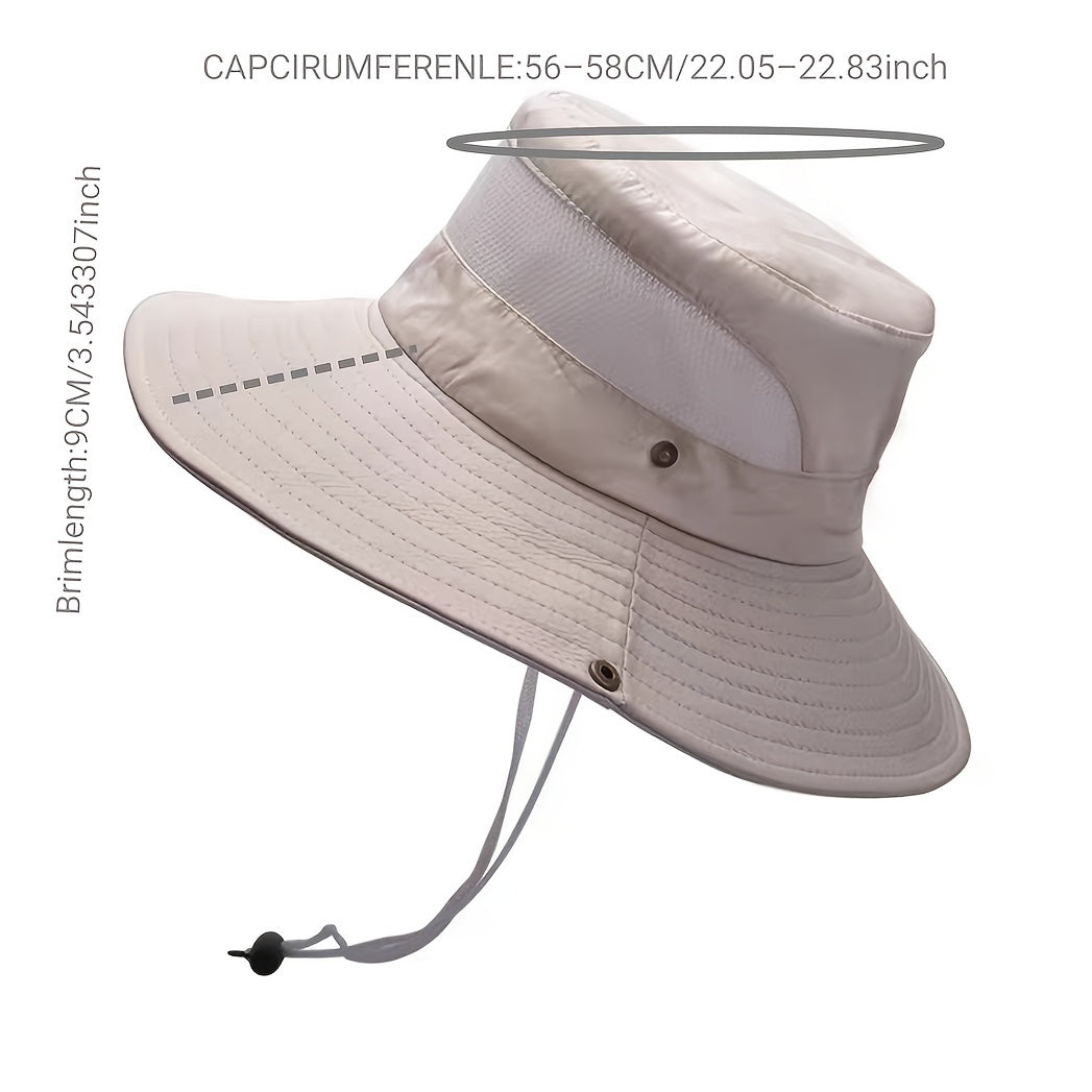 Adjustable Sunshade Sunscreen Hat for Outdoor Sports