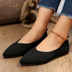 Women's Point Toe Casual Breathable Walking Shoes