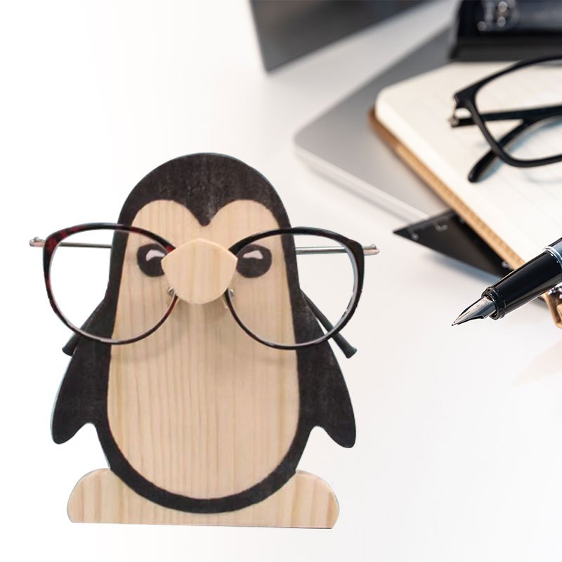 Small Animal Eyeglass Storage Rack Display Collection
