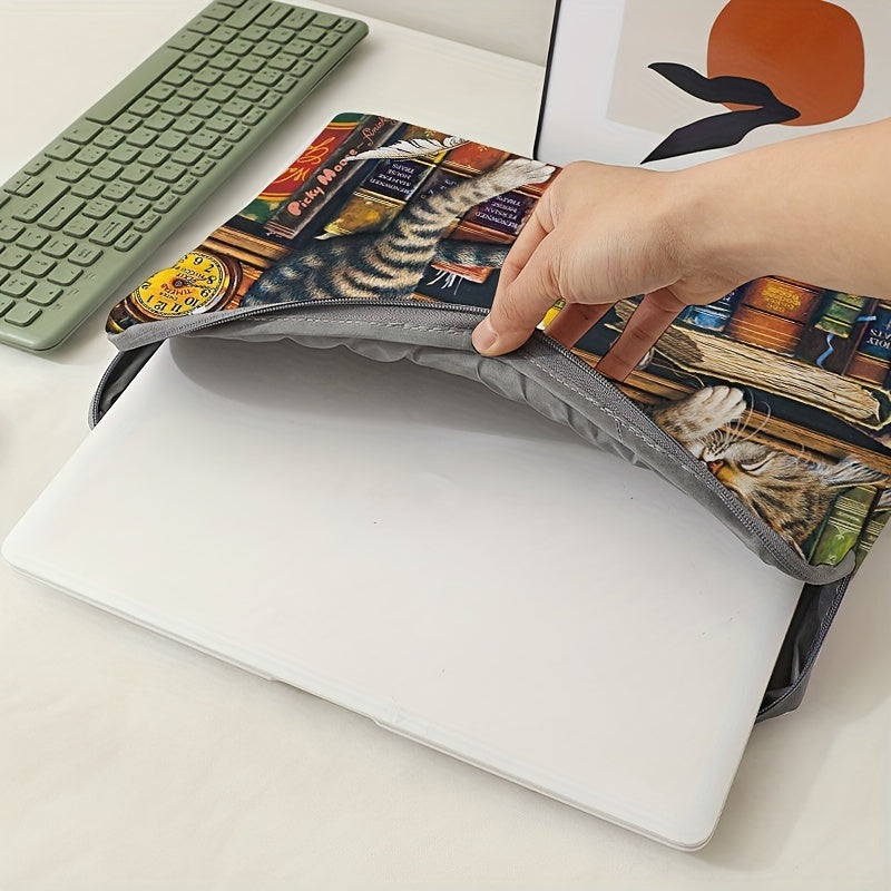 Soft Laptop Sleeve Case Bag Cover Tablet Bookcase Leather