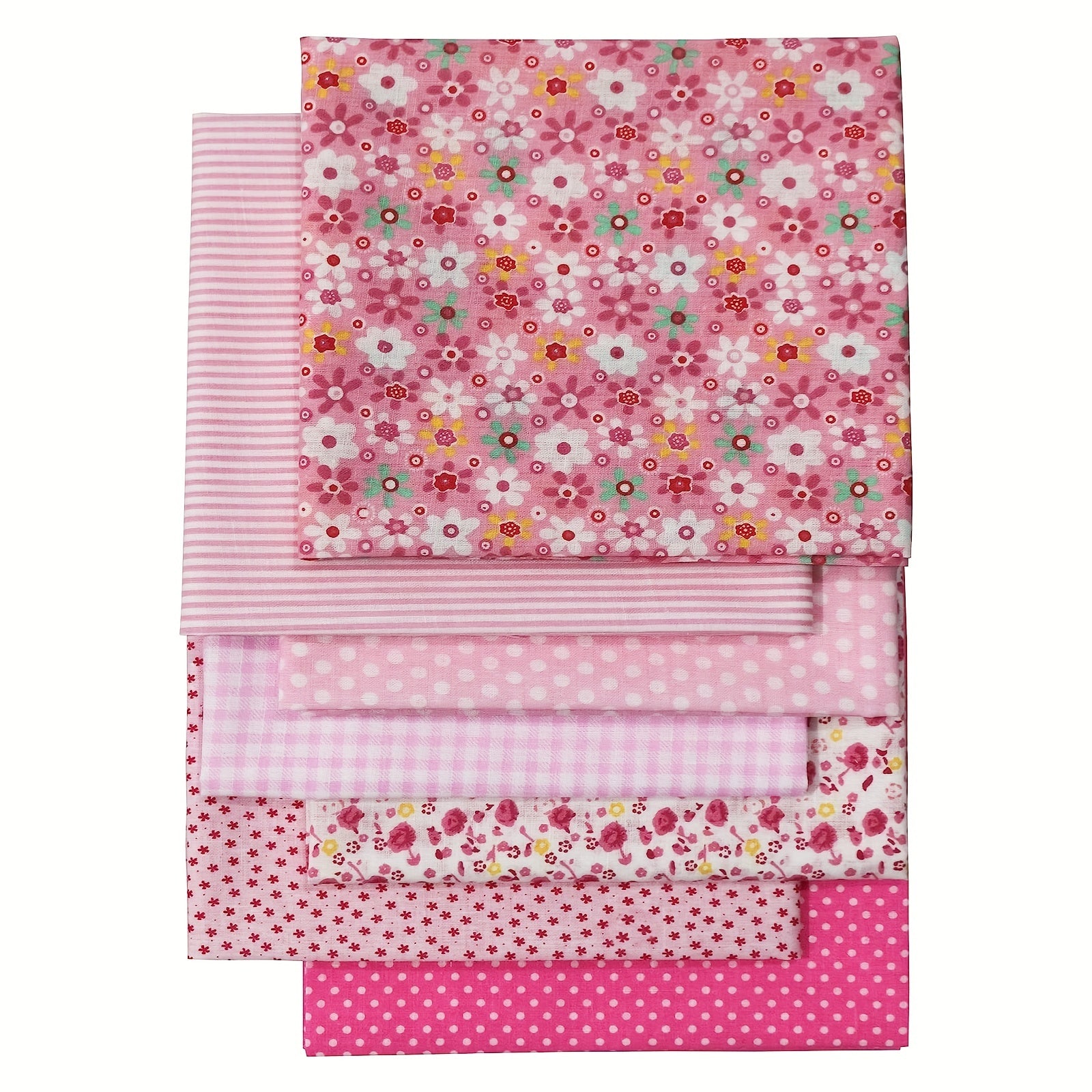 7pcs 24 89 24 Quilting Fabric Bundles Fat Quarters Printed Craft Fabric