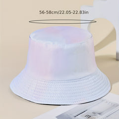 Cotton Gradient Bucket Hat Lightweight Sunshade Fisherman Cap