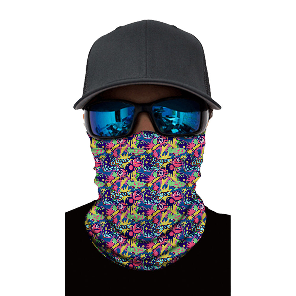 Breathable Neck Gaiter Face Mask Sun Protection