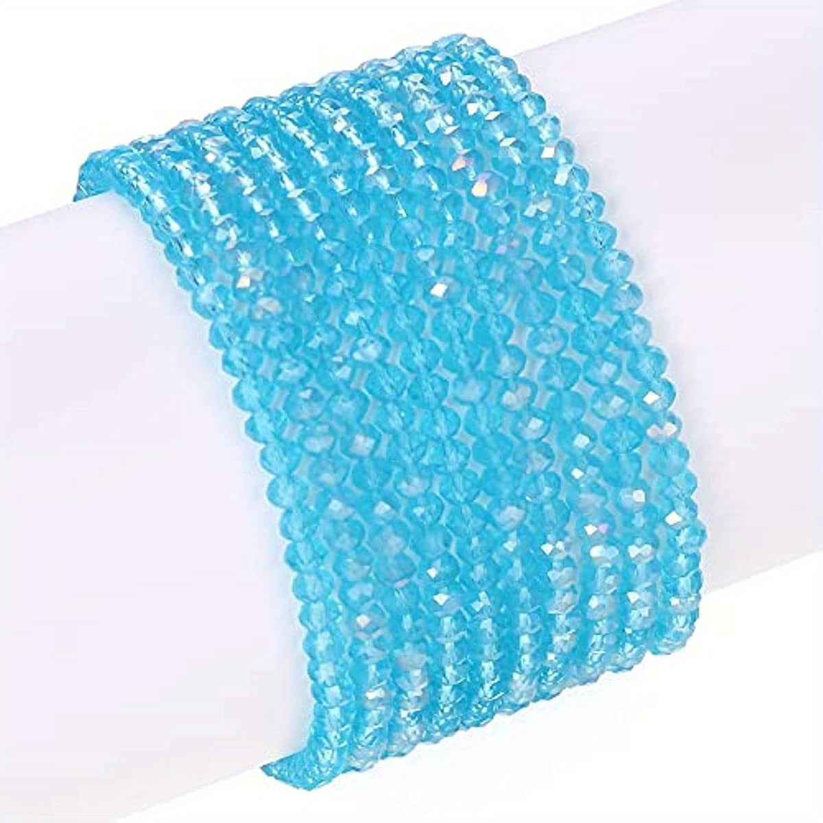 6 8mm AB Crystal Glass Beads Faceted Crystal Glass Beads for Jewelry Making DIY