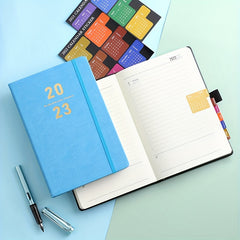 A5 Daily Plan Notebook 365  Time Management Calendar Personal Agenda