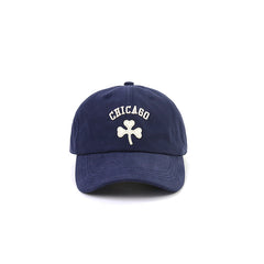 Clover Peaked Cap Soft Top Baseball Cap Couple Hat