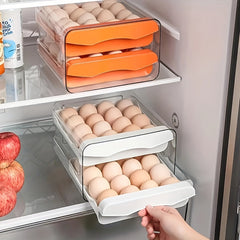 Refrigerator Egg Storage Box Double Layer Holder