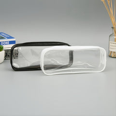 Clear PVC Zipper Pencil Bag for Toiletries & Makeup