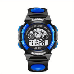 Sports Watch Colorful Luminous Watch Men's Electronic Watch