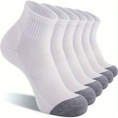 6 Pairs Boy's Mid Crew Sport Socks