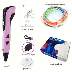 3D Printing Pen DIY Creative Brushes Set European Rules