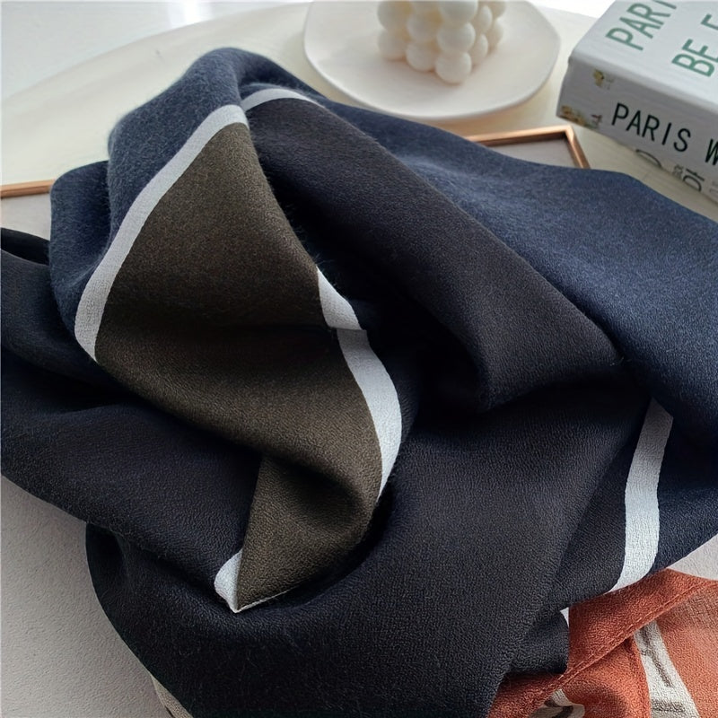Soft Matching Scarf Large Warm Shawl Wraps Travel Decorative Scarf