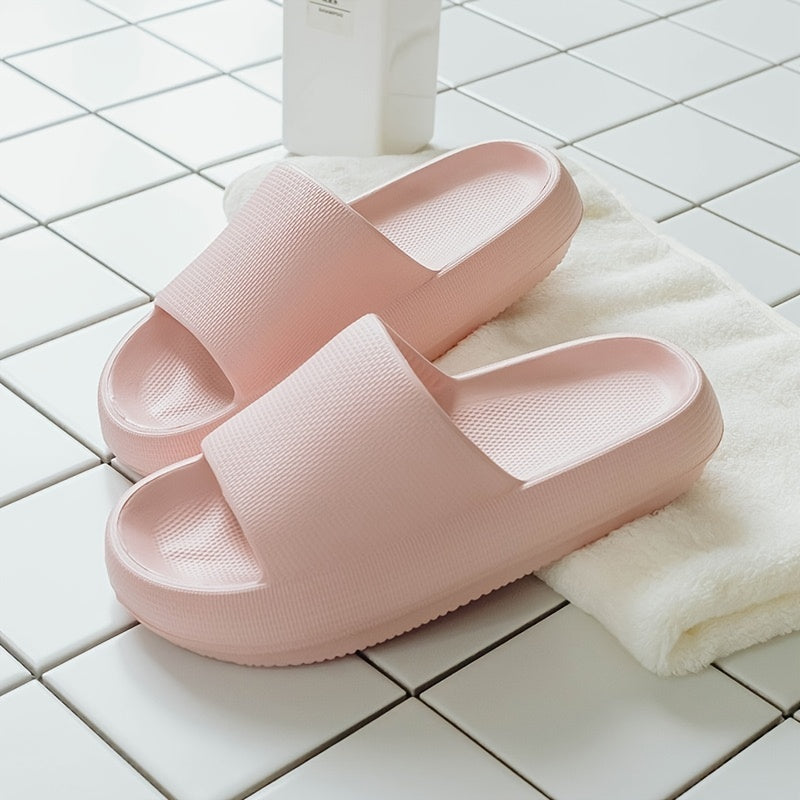 Men's Cloud Slides Pillow Slippers Lightweight Open toe Shoes