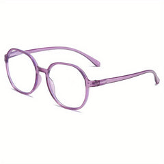 Polygonal Anti Light Presbyopia Glasses For Men Women