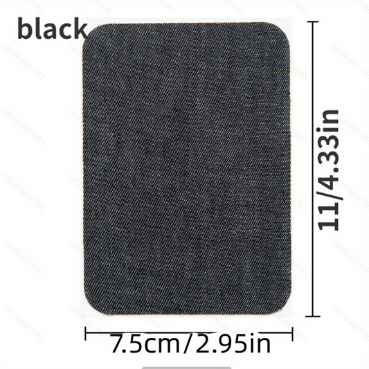 5pcs Back Adhesive Patches for Men - Iron On Patches for Clothes Jeans Jackets