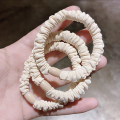 Mini Thin Elastic Hair Bands Skinny Hair Ties Ropes Ponytail Holders