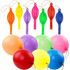 36pcs Punching Balloon Assorted Heavy Duty Party Favors Bounce Balloons