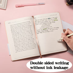 A5A6 Strap Book Notebook Portable Solid Notepad