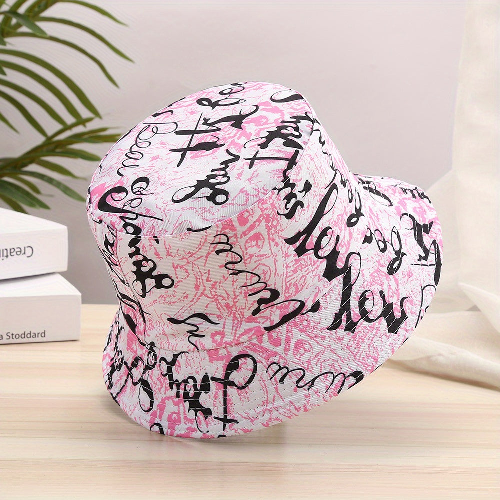 Tie Dye Double-sided Camouflage Fisherman Hat Men Women