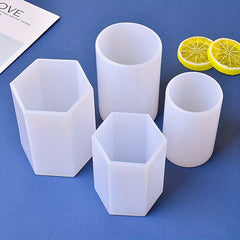 Cylinder Silicone Mold for DIY Epoxy Resin Candle