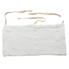 Double Layer Cotton Baby Bedside Storage Bag Two Pockets Stroller Hanging Bag