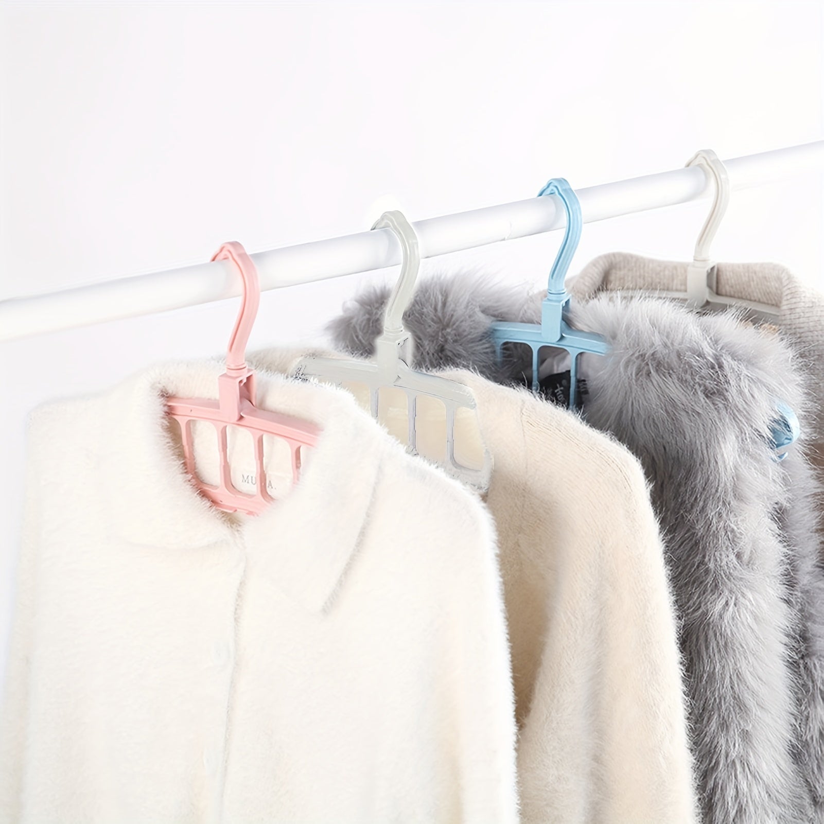 Kongduo Space Saving Vertical & Horizontal Hangers for Jackets, Shirts, Vests