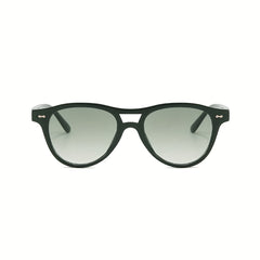 Aviator Sunglasses Gradient Lens Rivet Decor UV400