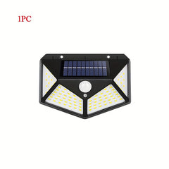100LED Solar Wall Light Outdoor Waterproof Energy Saving