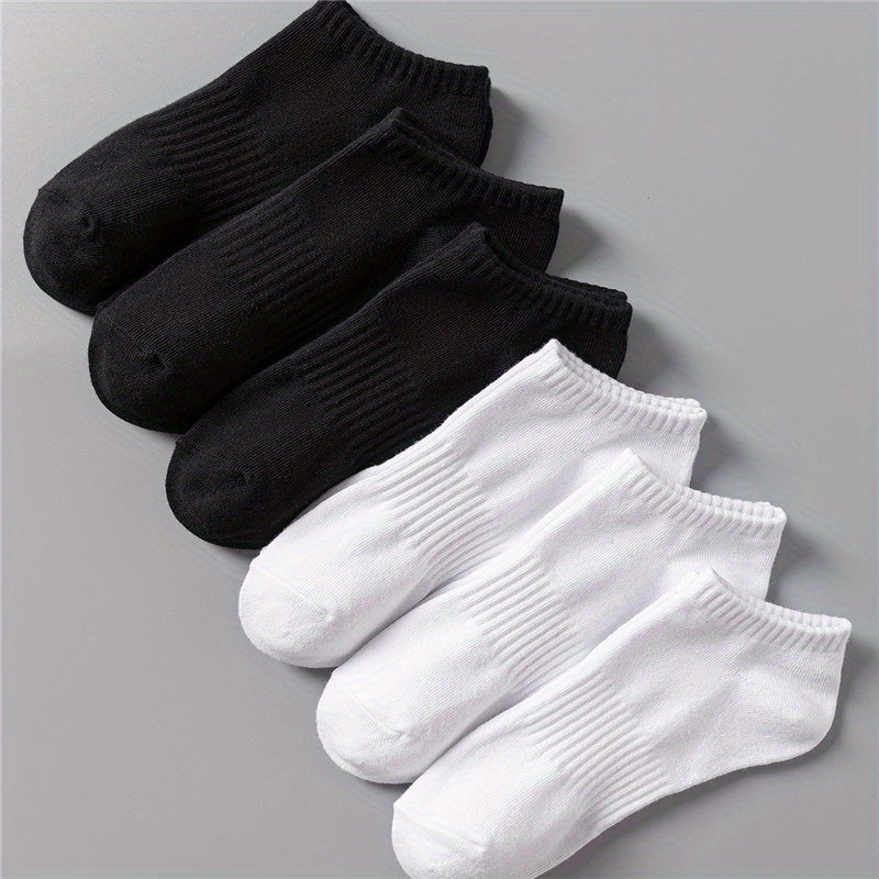 6 Pairs Lightweight Ankle Socks Women's Stockings & Hosiery