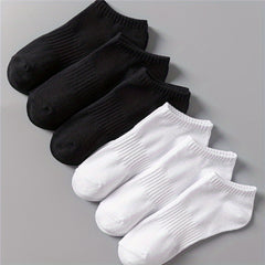 6 Pairs Lightweight Ankle Socks Women's Stockings & Hosiery