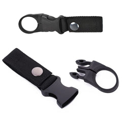 Water Bottle Holder with Nylon Webbing Buckle for Secure Carrying