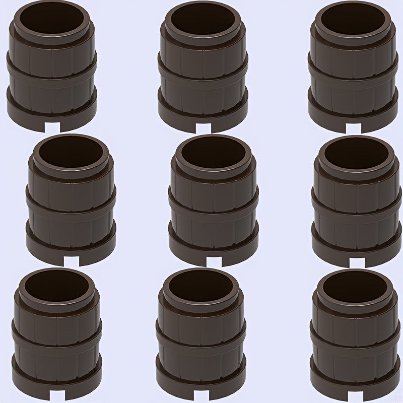 9 Piece ABS Building Blocks Water & Wine Barrels Set