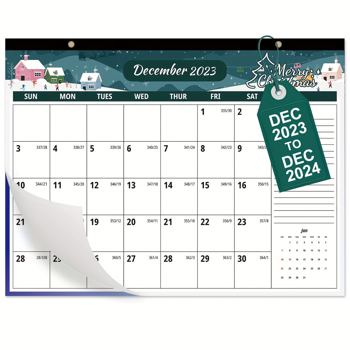 Wall Desk Calendar Oct Dec 18 Months Hanging Wall Calendar 36 X 27