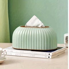 Modern Desktop Tissue Box Holder Automatic Lifting Style