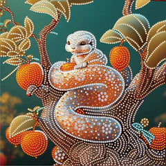 DIY Snake Pattern Diamond Art Kit for Home Decor
