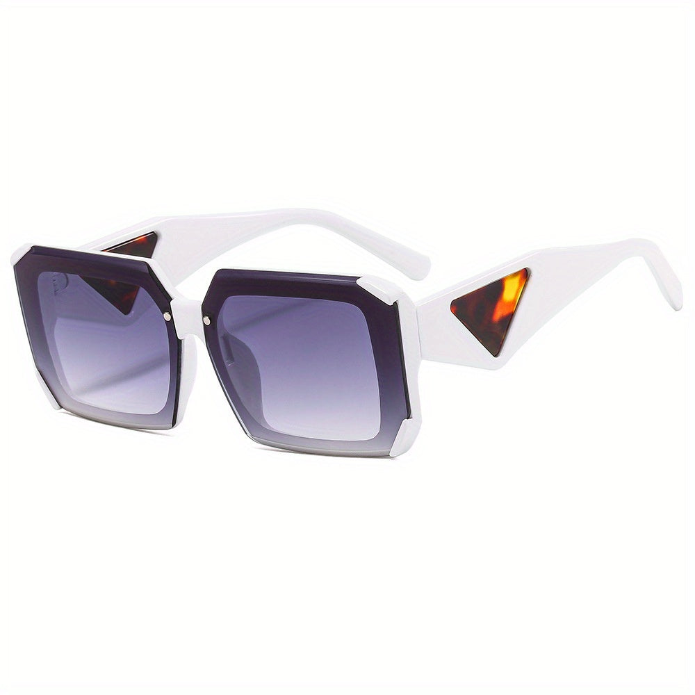 Y2K Square Sunglasses Hip-hop Gradient UV400