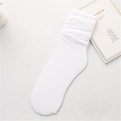 Summer Thin Casual Pile Socks for Women