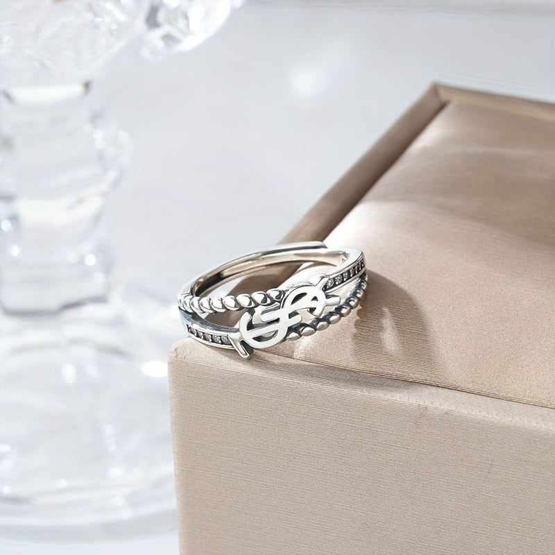 Smile Face Letter Rings For Men Finger Accessories