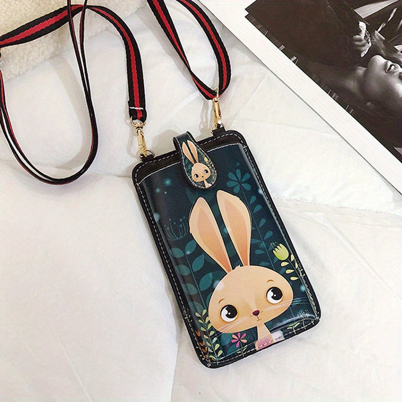 Printed Crossbody Bag Mini Mobile Phone Purse